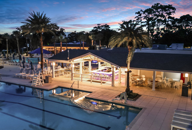 The Sunset Grille at the Savannah Yacht Club